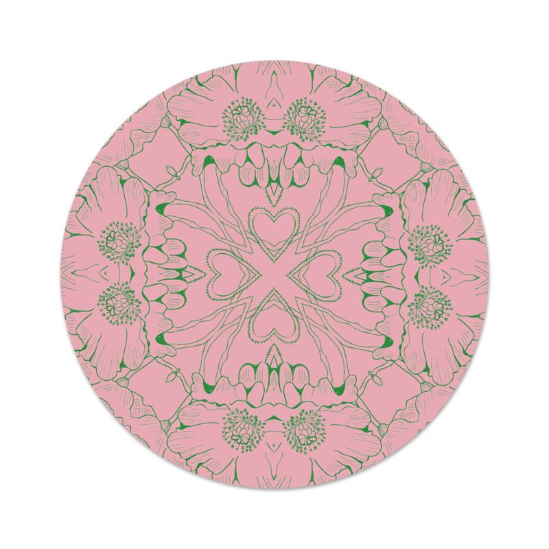 Nadeshiko Pink Floral Dinner Plate