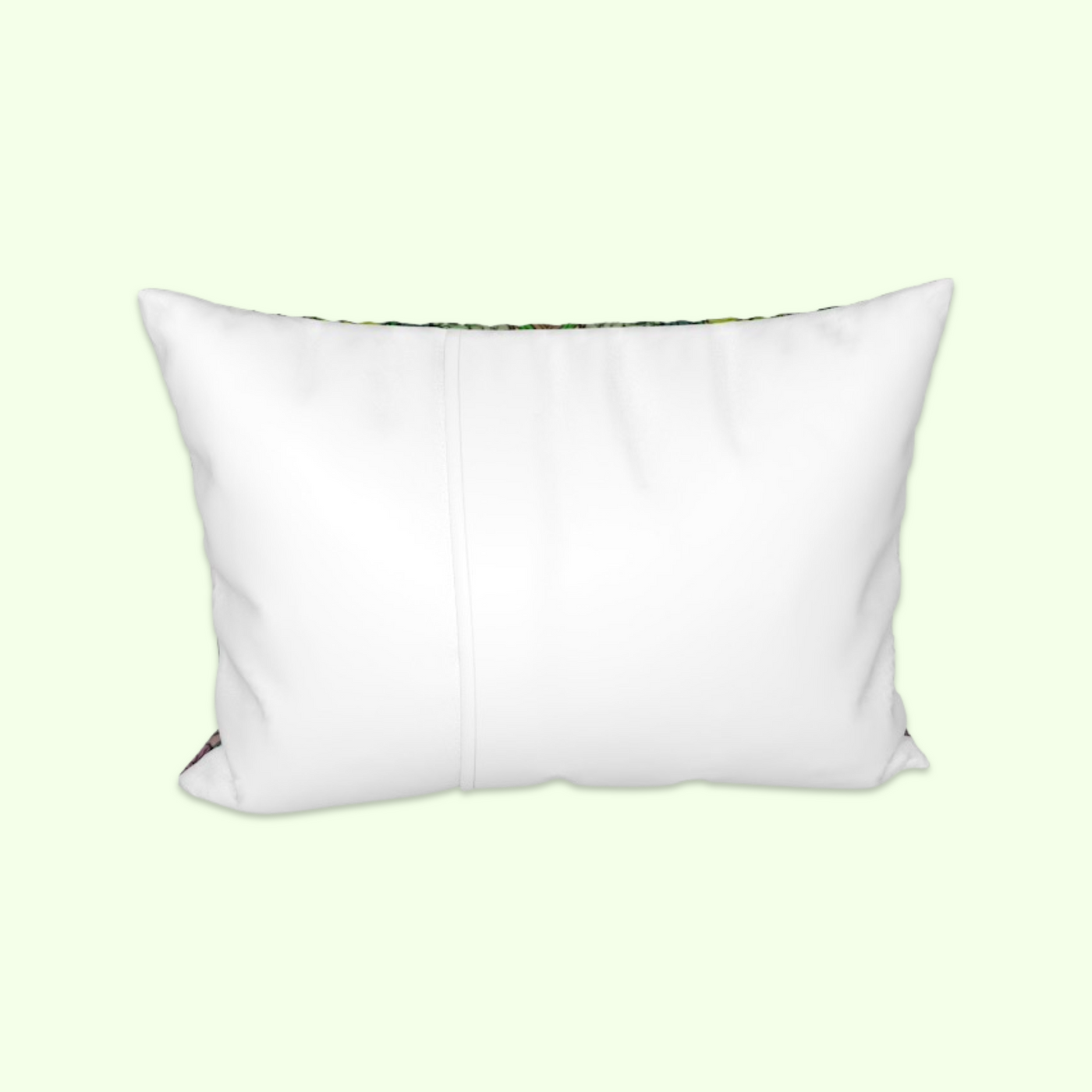 Nuvula Green Art- Green Pillow