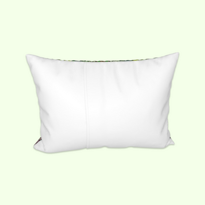 Nuvula Green Art- Green Pillow