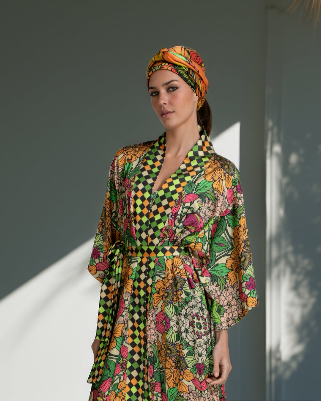 Orange Bloom Robe – NUVULA