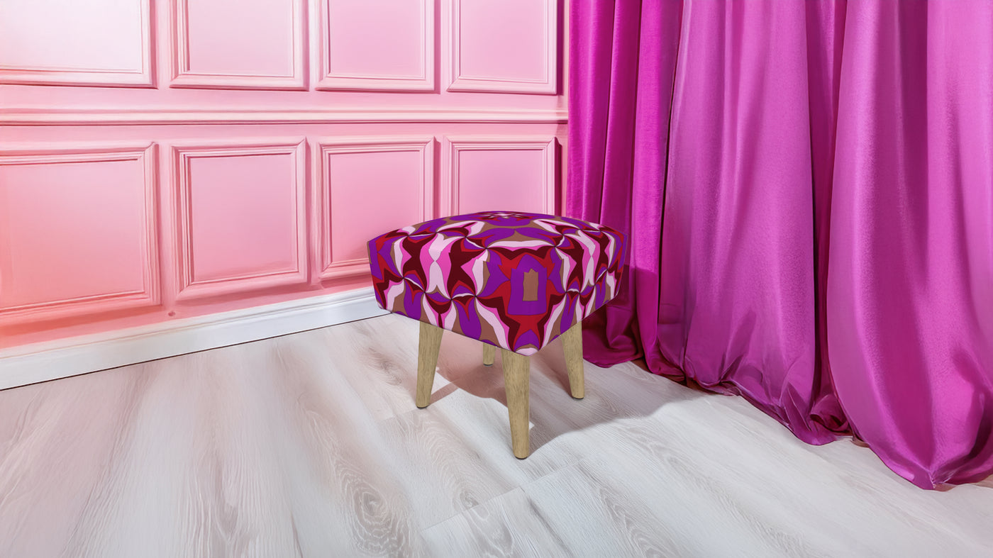 Magenta Whisper Stool