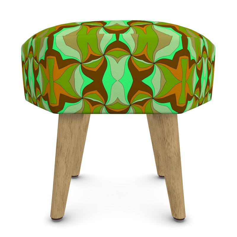 Green Bloom Stool