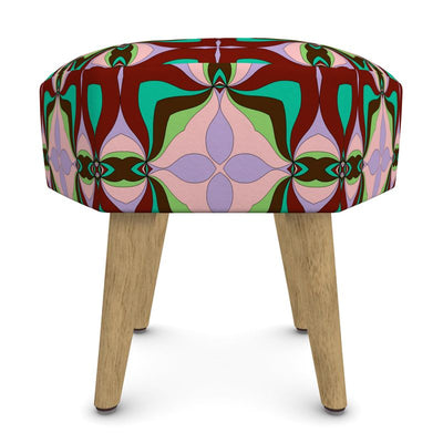 Artful Perch Abstract Stool