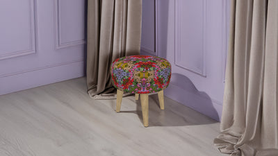 Floral Dream Art Stool