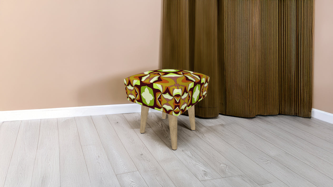 Pattern Throne Art Stool