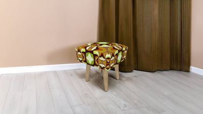 Pattern Throne Art Stool