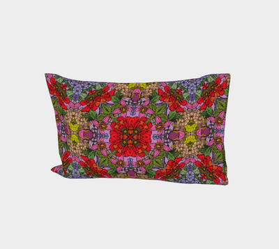 Red Garden Pillowcase