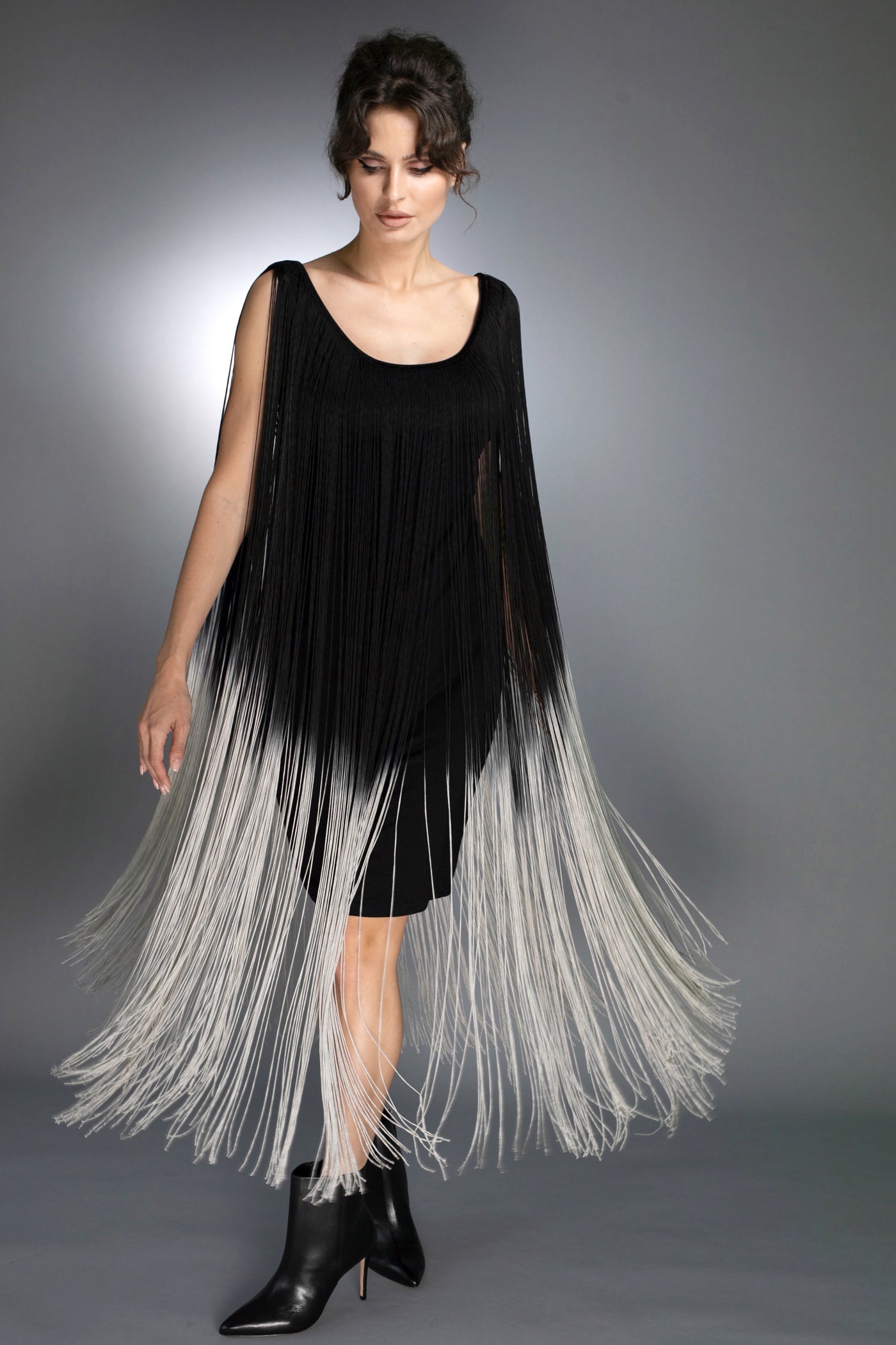 T-031A-Fringe Dress