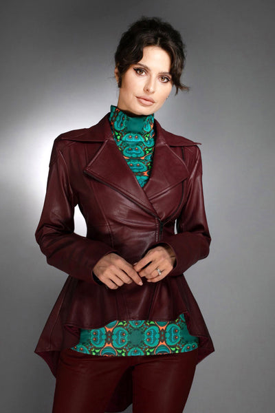 N-009C-PEPLUM JACKET