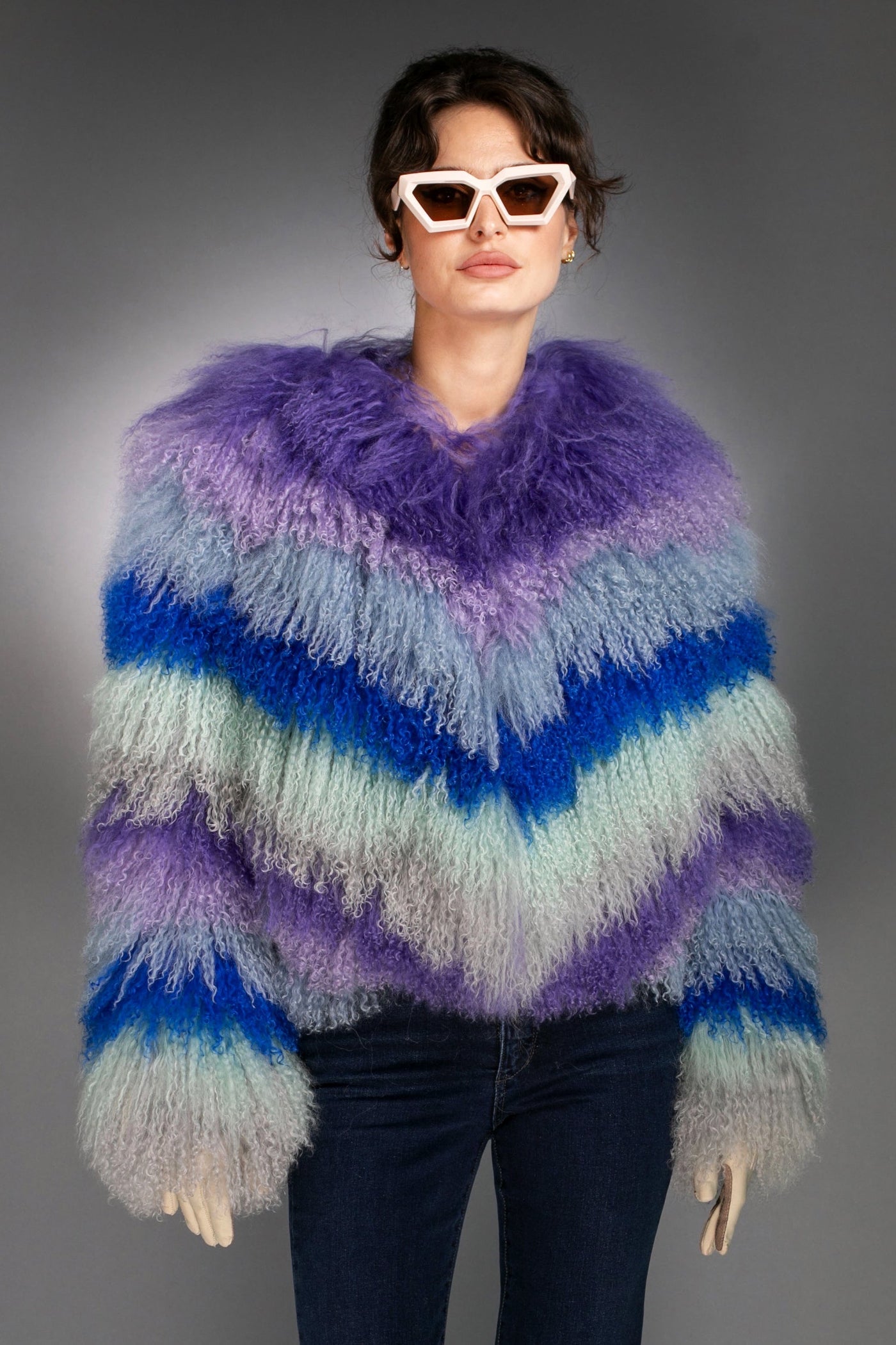 N-030B - Mongolian fur Coat