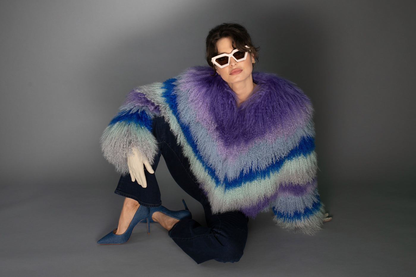N-030B - Mongolian fur Coat