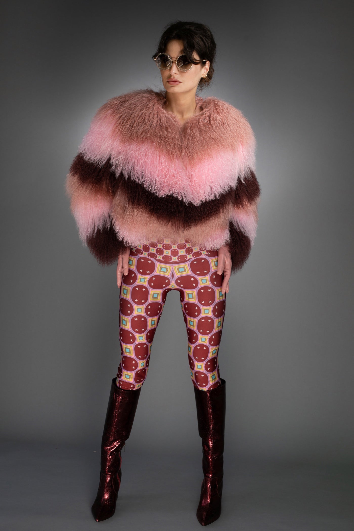 N-030A - Mongolian fur Coat