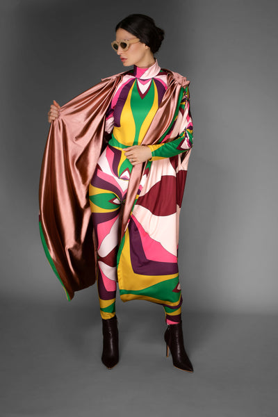 AB - Abstract Multi-Colored Cape