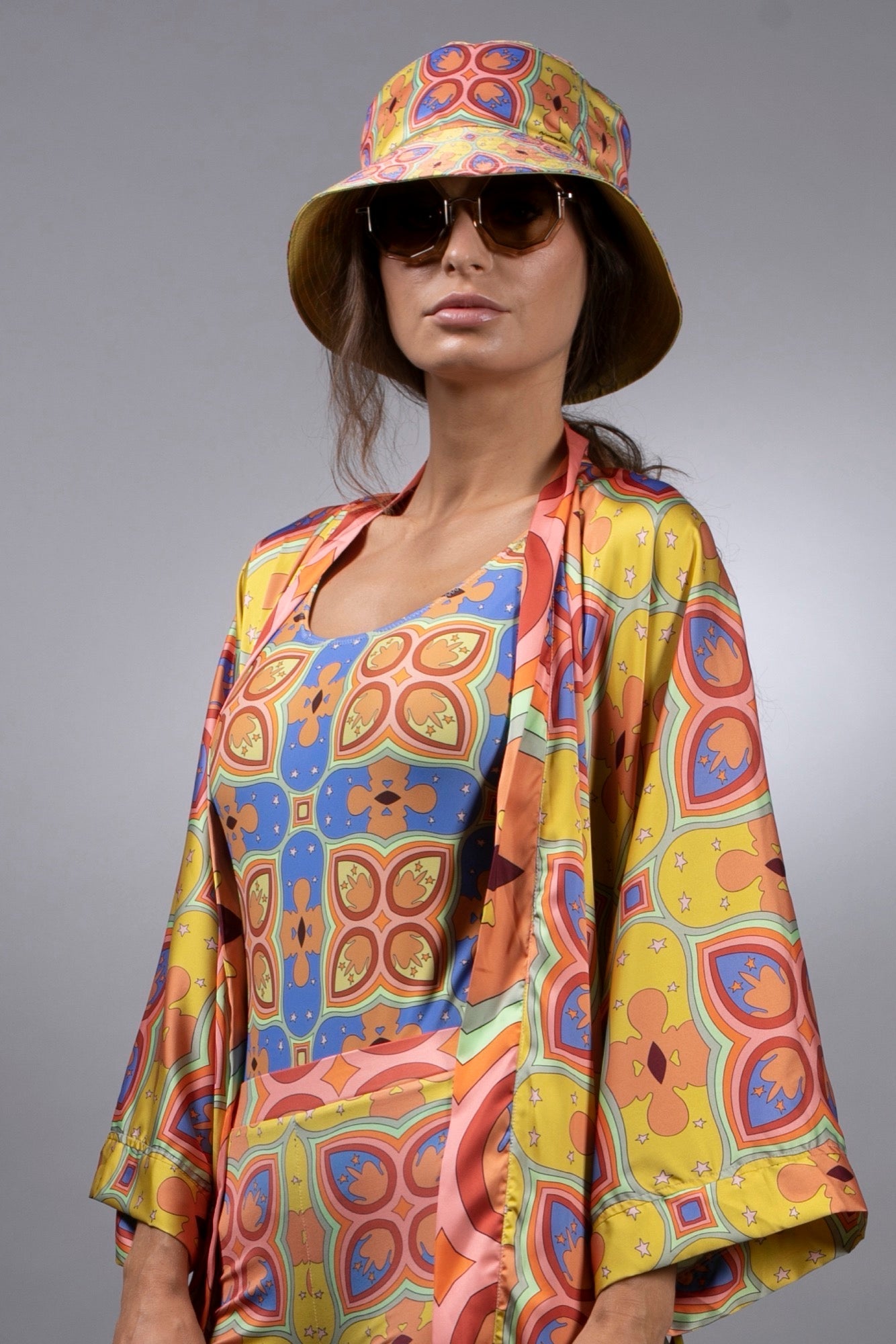 MUSTARD MESCALINE- BUCKET HAT