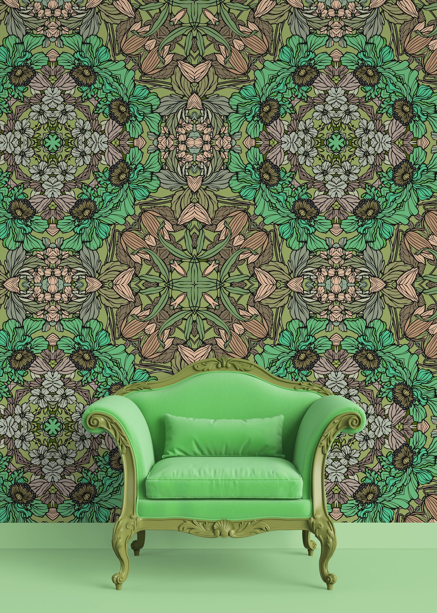 Enchanted Petals Wallpaper