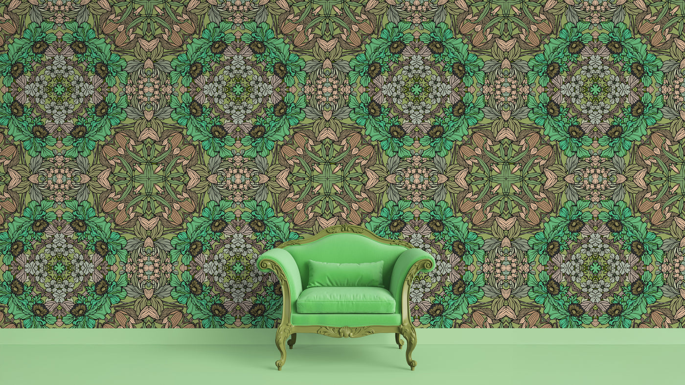 Enchanted Petals Wallpaper