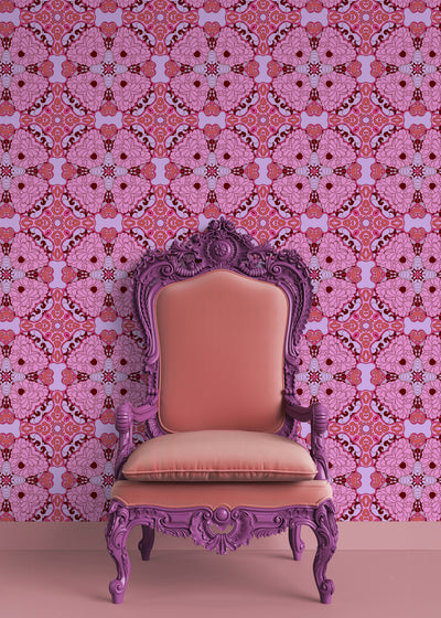 Celestial Flora Wallpaper