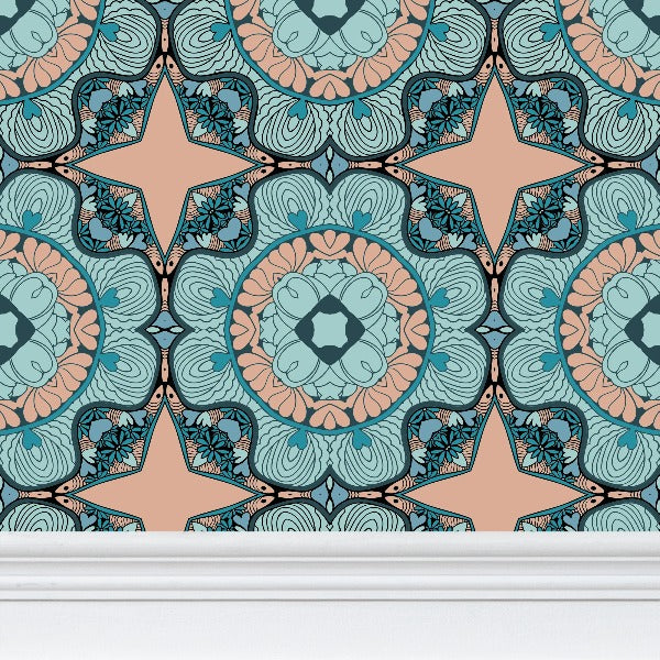 Soft Serenity Print Eallpaper