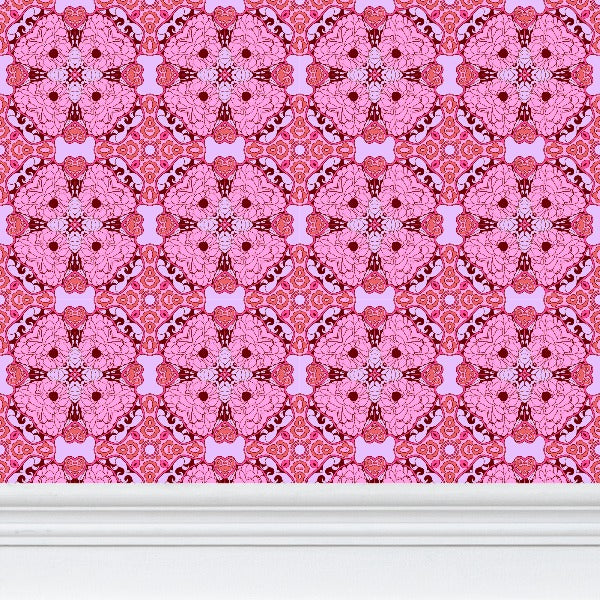 Celestial Flora Wallpaper