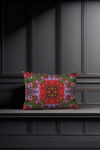 Red Garden Pillowcase