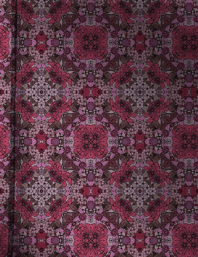 Red Floral Wallpaper