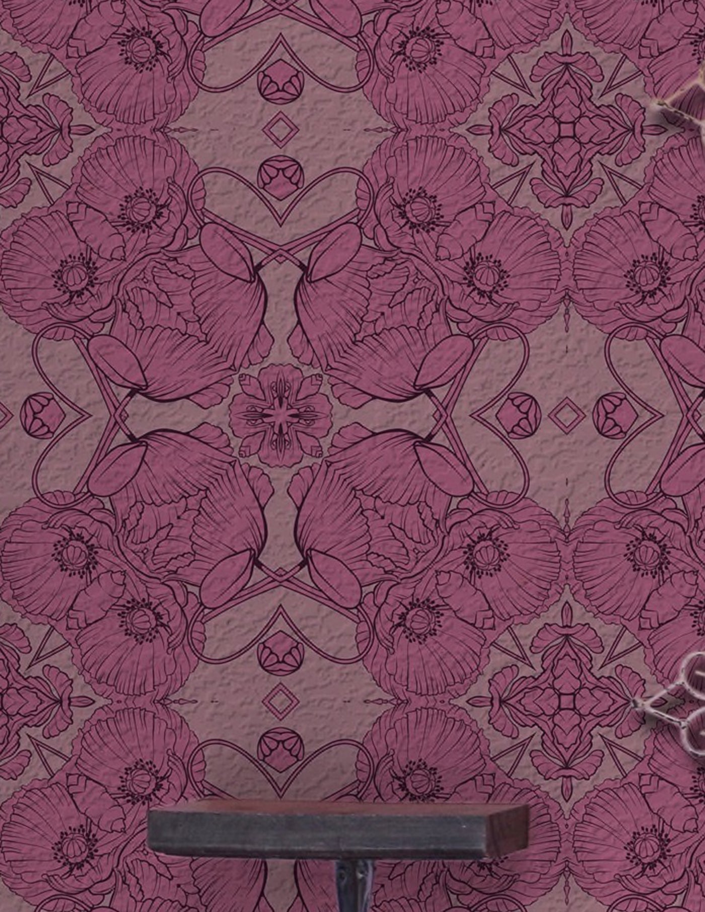 Pink Floral Wallpaper