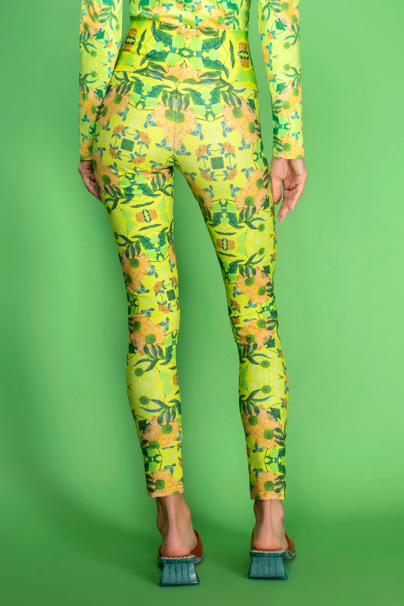 Acid Green Margaritas Leggings