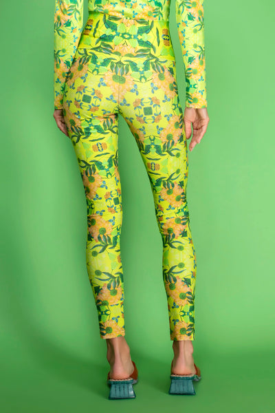 Acid Green Margaritas Leggings