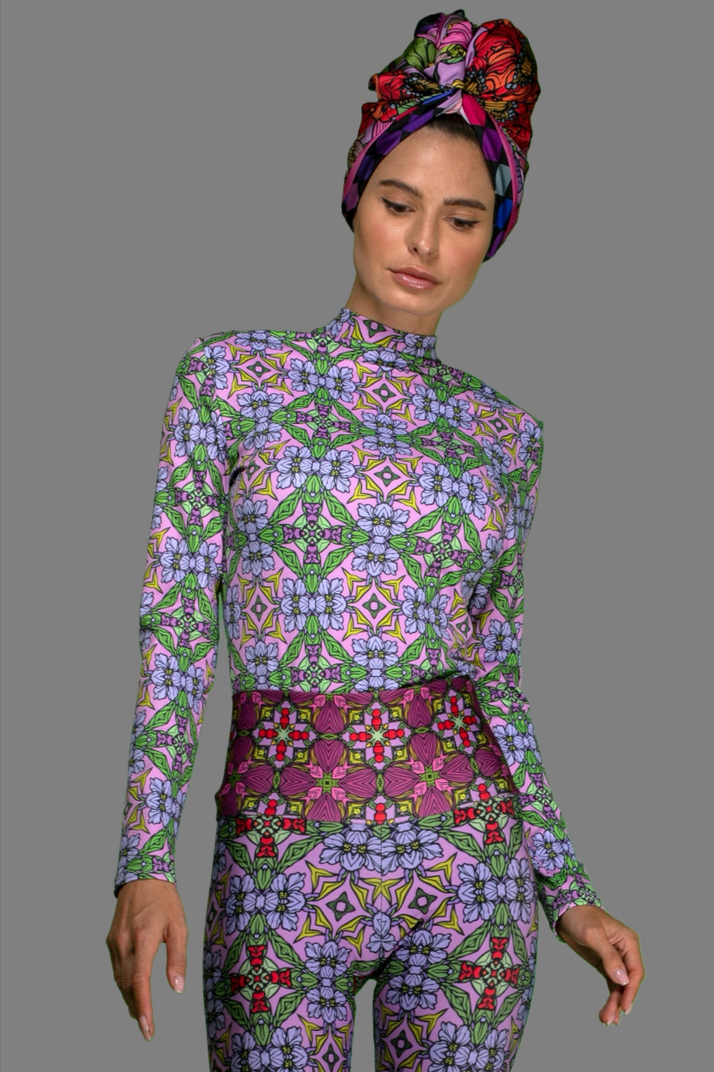 Deco Purple leggings