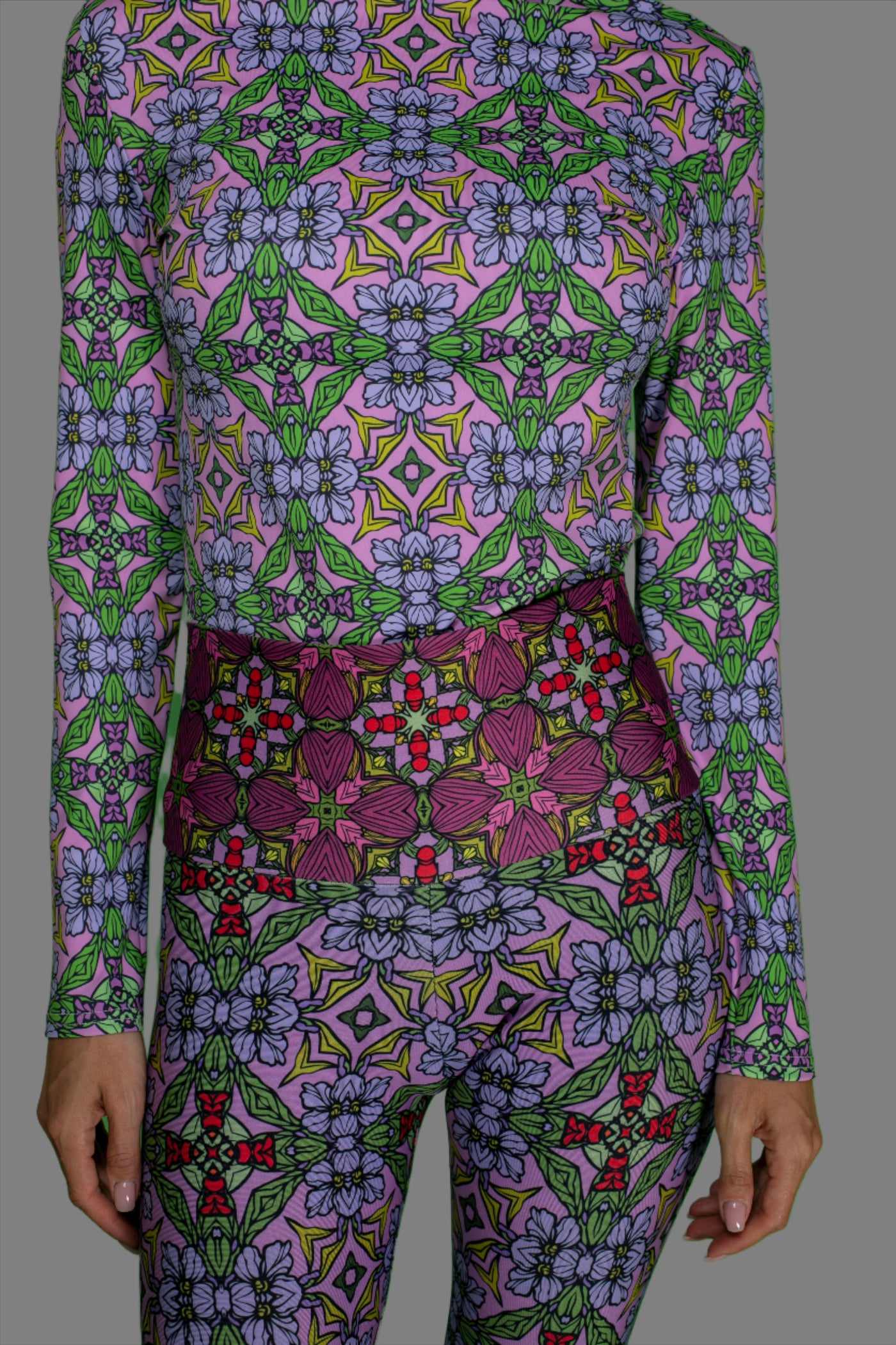 Deco Purple leggings