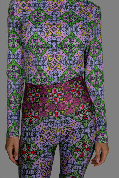 Deco Purple leggings