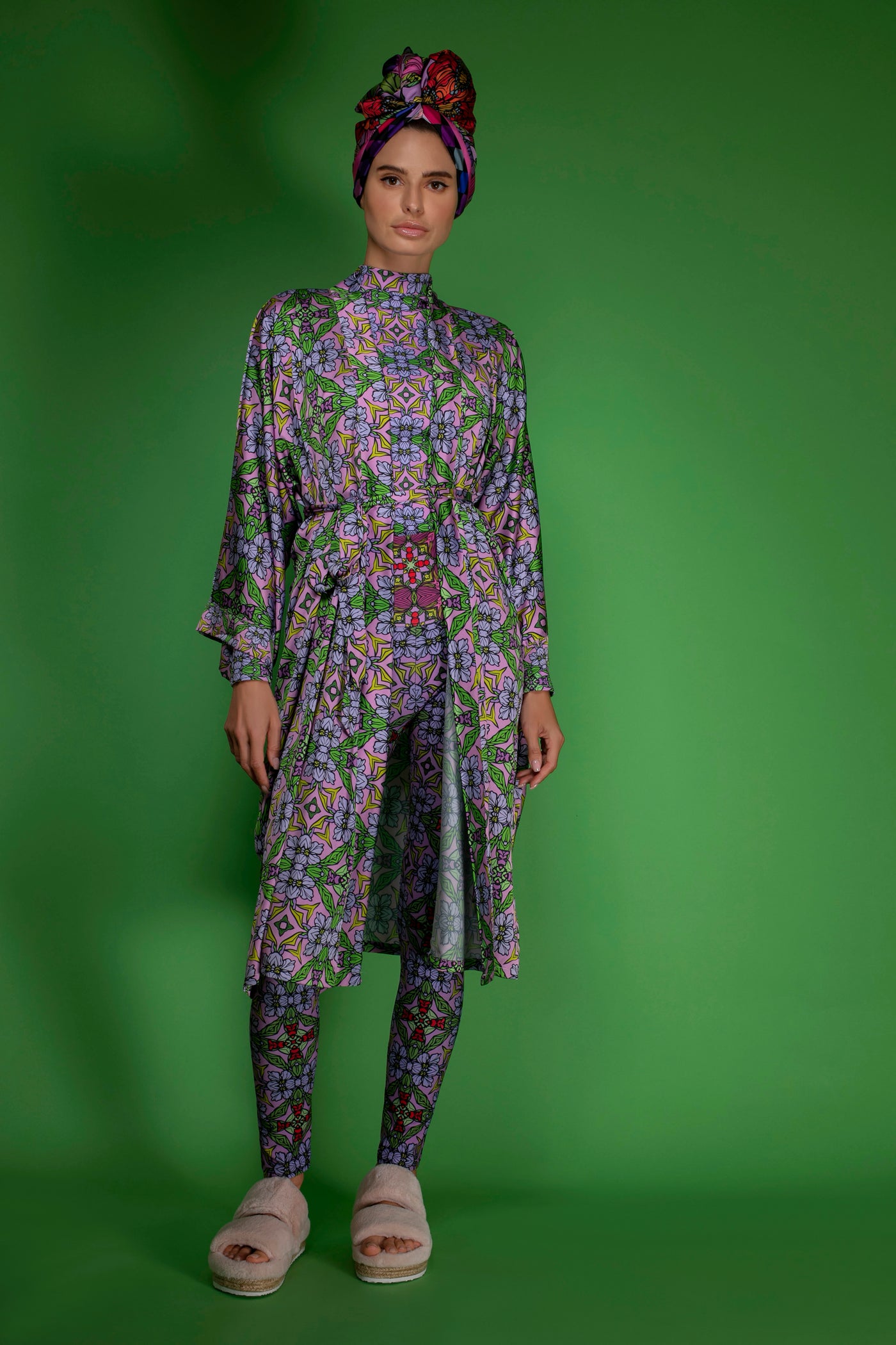 Deco Purple leggings