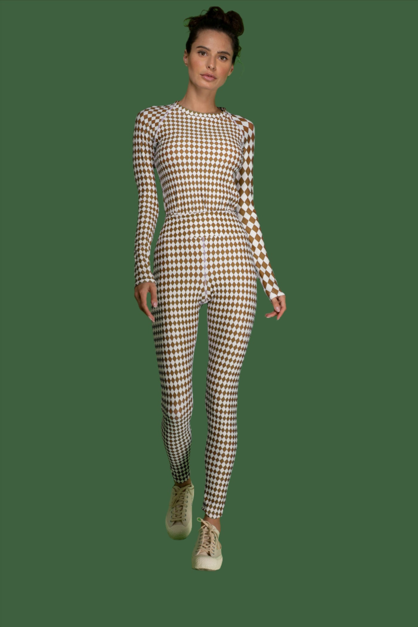 Queen Brown Rash Guard