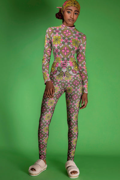 PSYCHEDELIC FLOWER Leggings