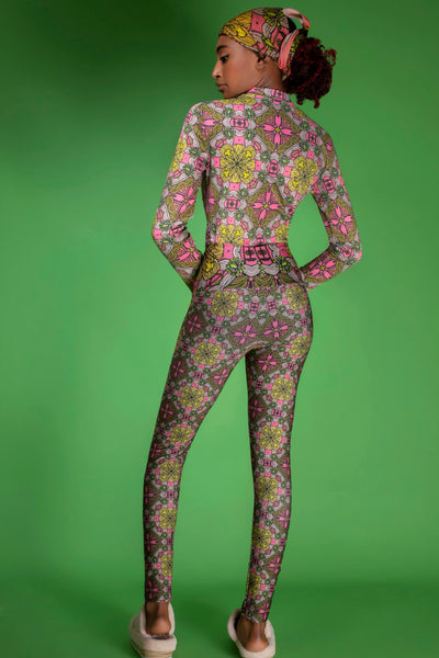 PSYCHEDELIC FLOWER Leggings