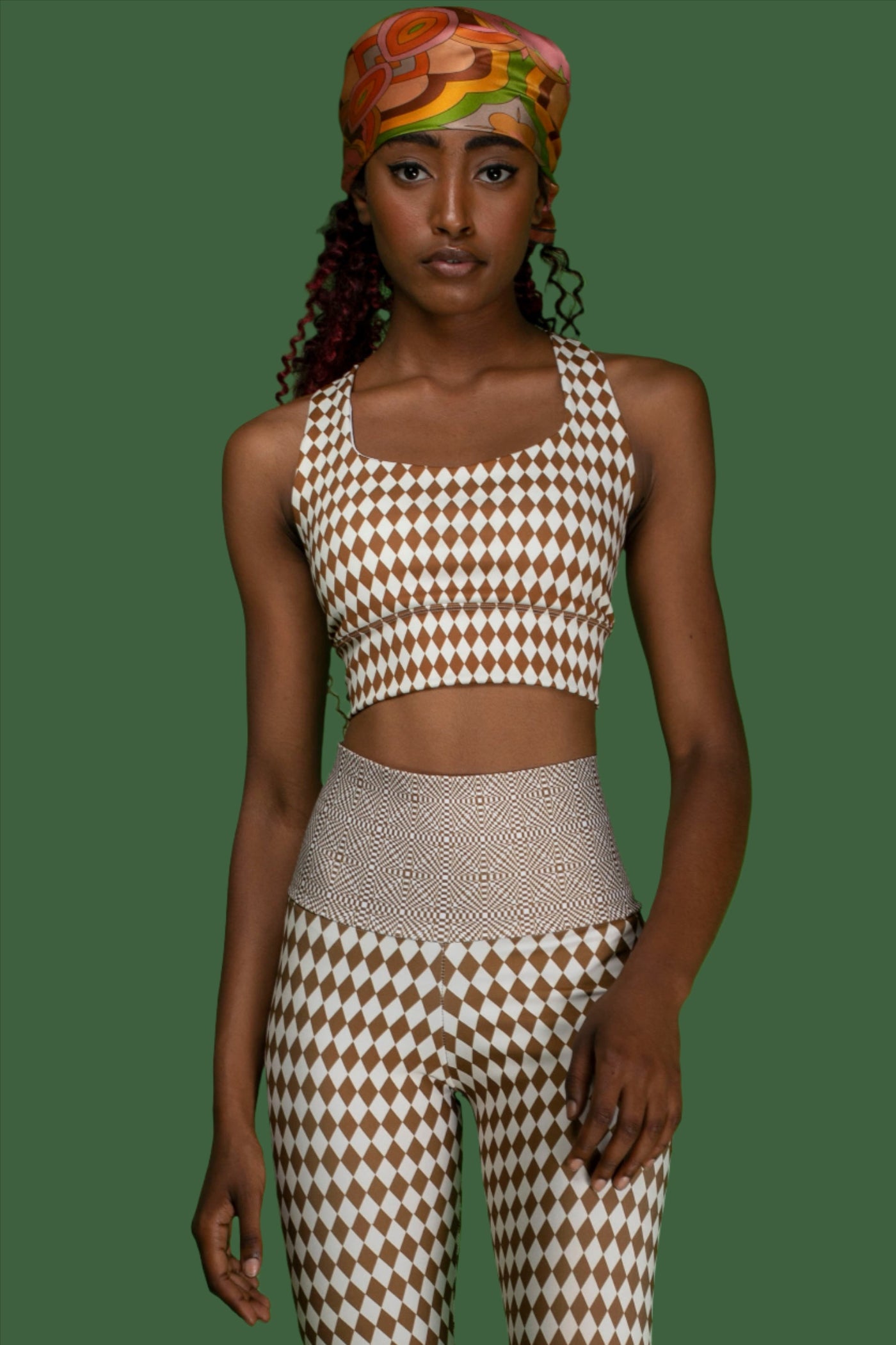 Queen Brown Bralette Top