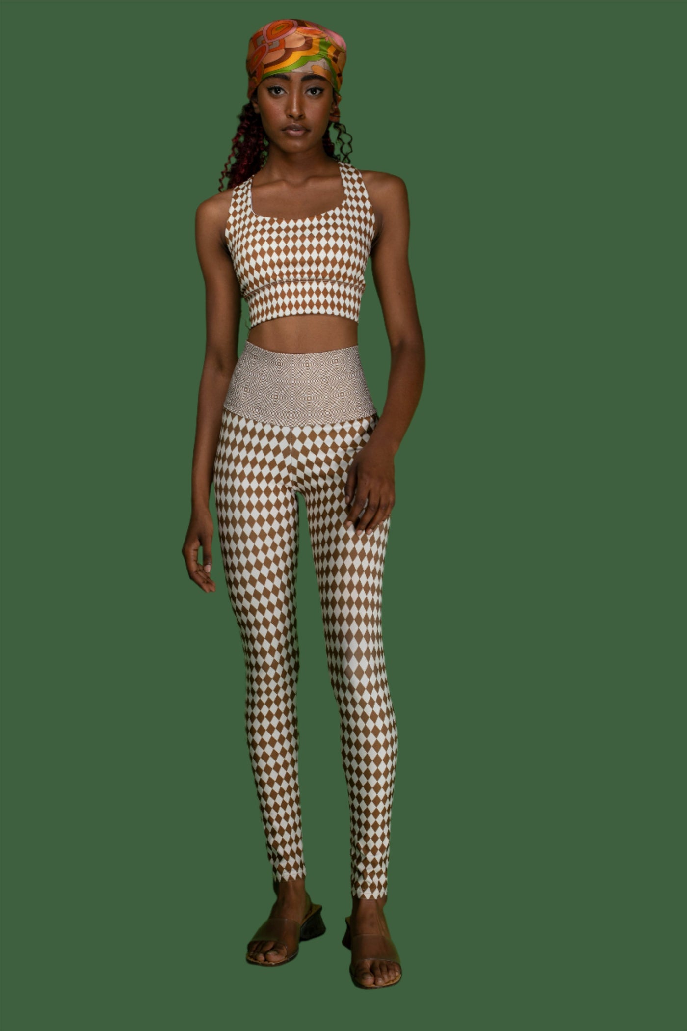 Queen Brown Bralette Top
