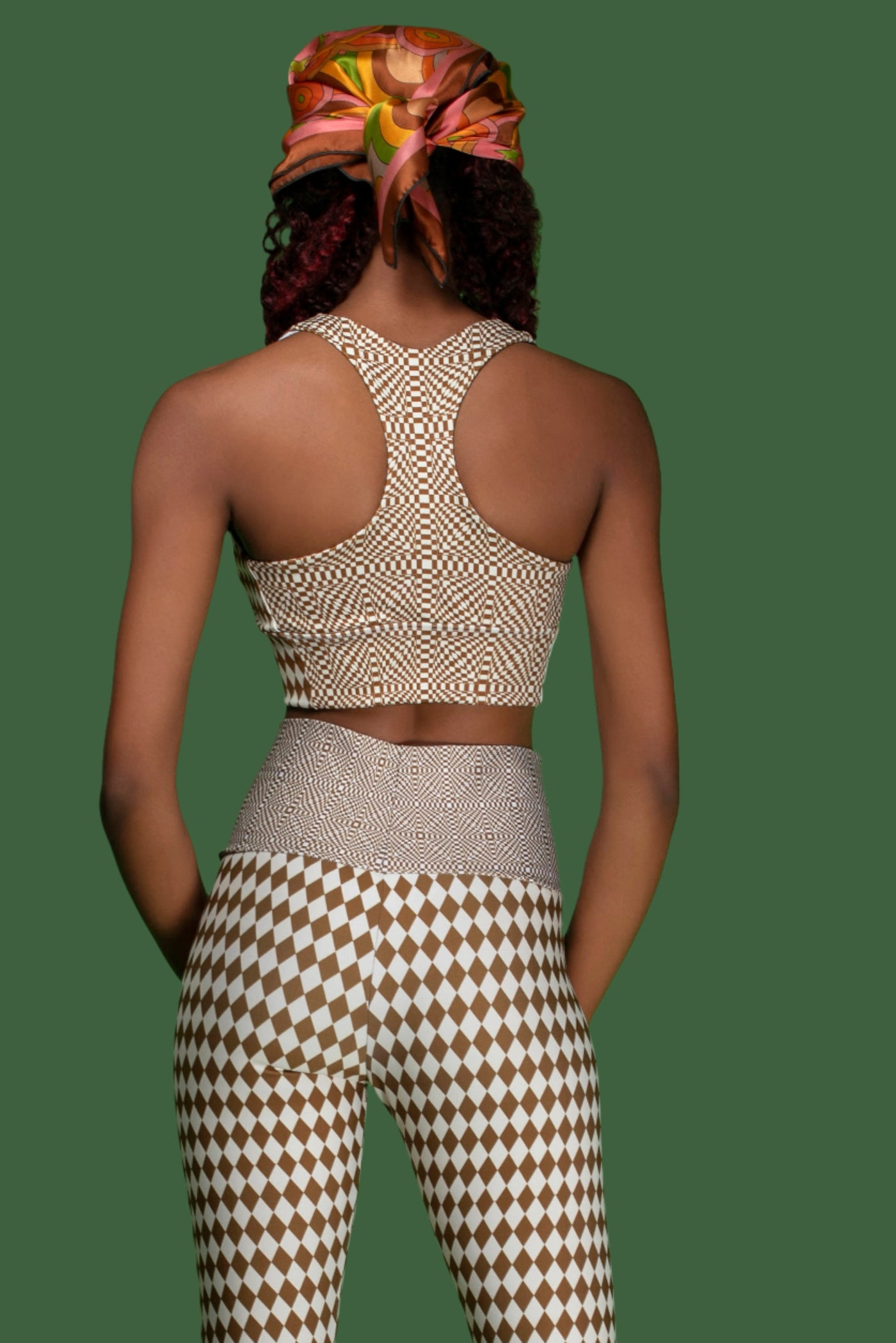 Queen Brown Bralette Top