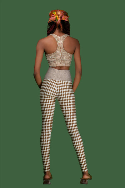 Queen Brown Bralette Top