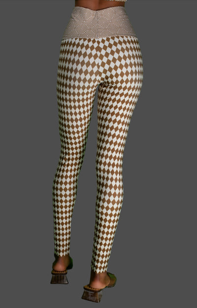 Queen Brown LEGGINGS