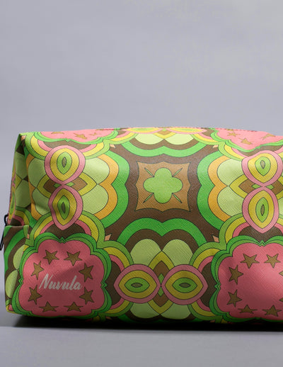 60’S PASTEL GREEN COSMETIC BAG