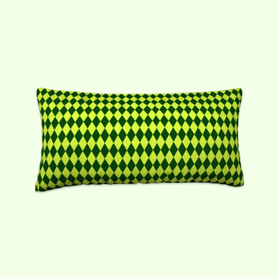 Green retro Velvet Cushion