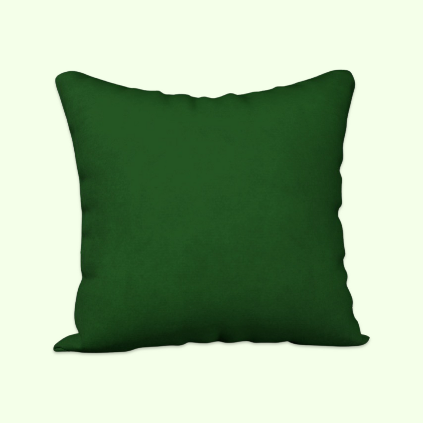 Green perception Eye Velvet Cushion