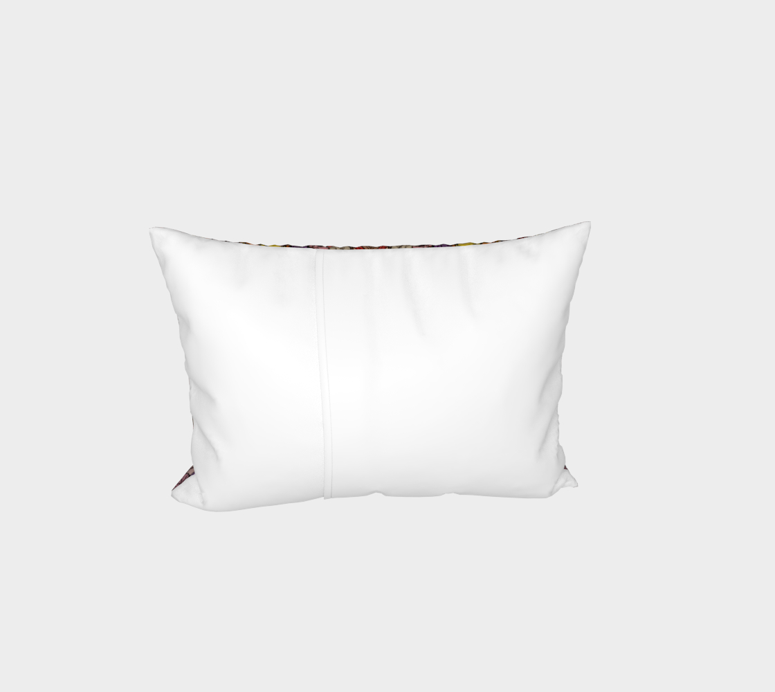 Golden floral Bed Pillow Sham