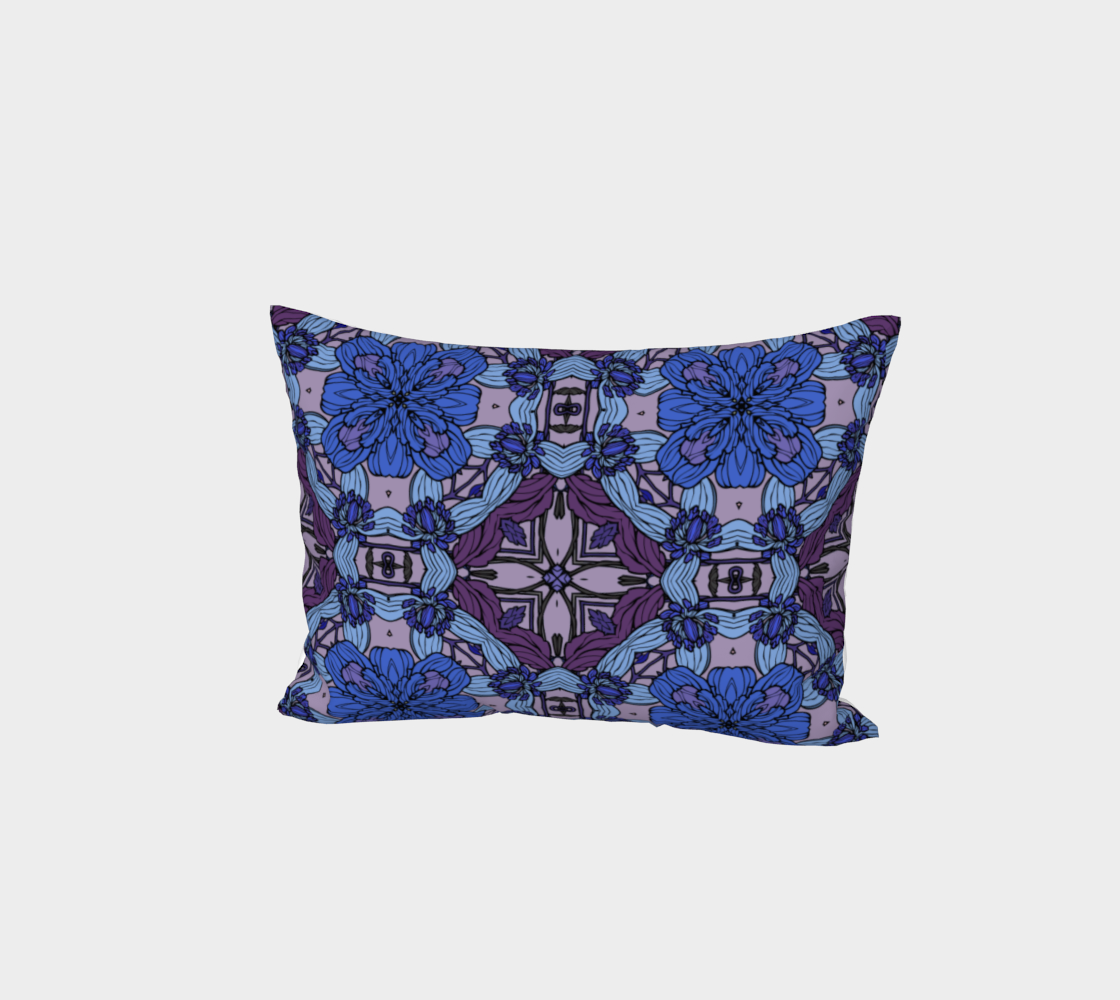 Midnight Blue Bed Pillow Shaw